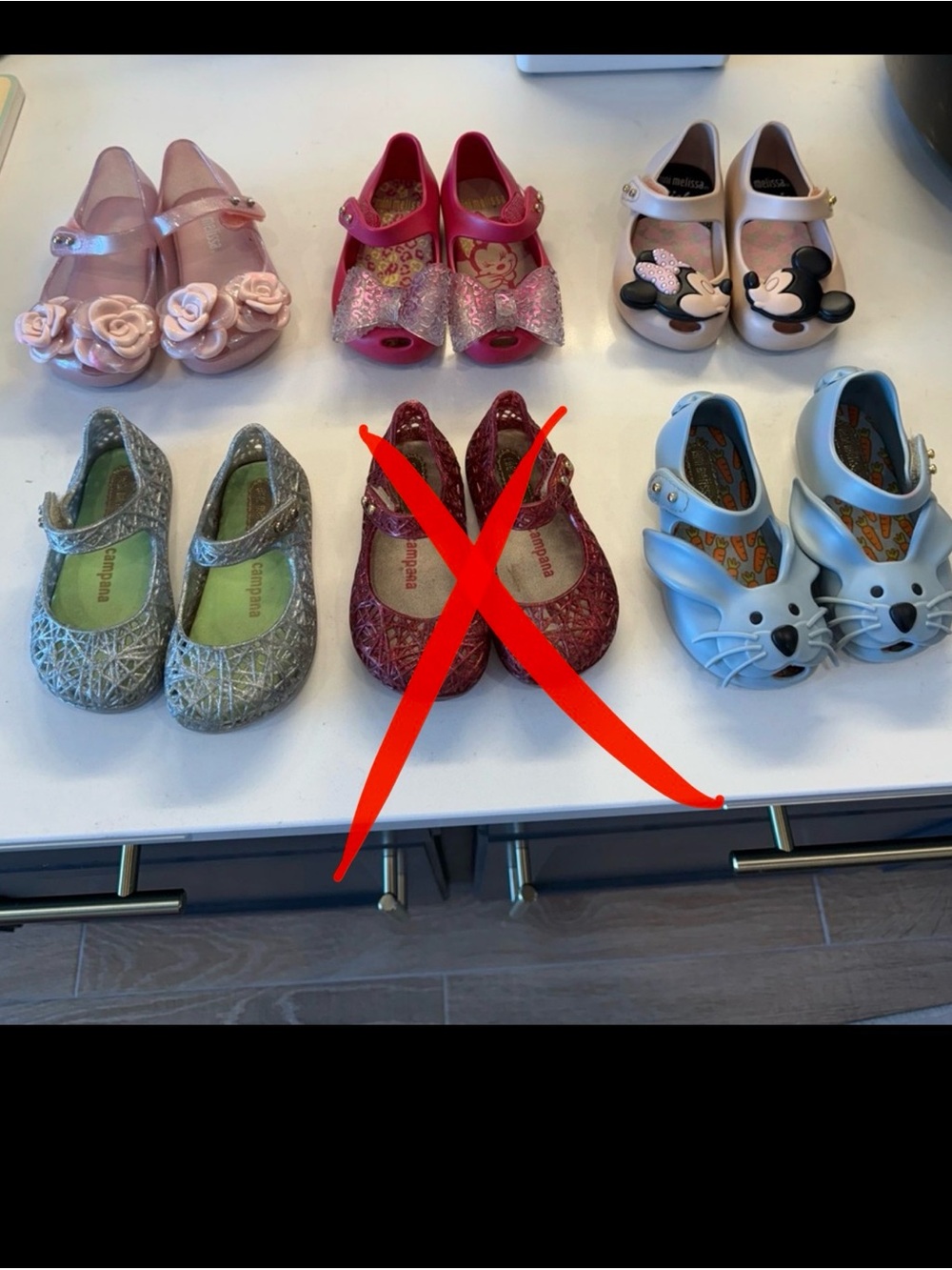 Bundle of Melissa Kids Shoes size 5